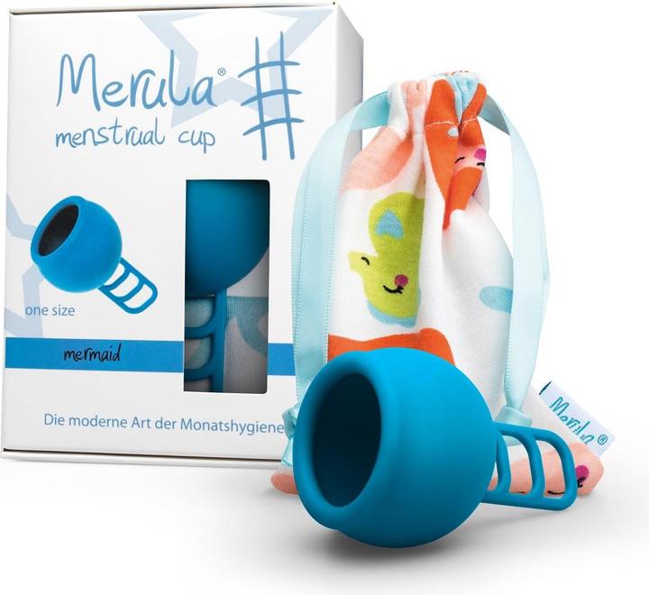 Actual product image Merula Cup Blue (Regular)