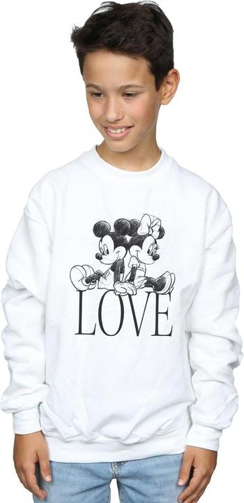Immagine prodotto Disney Mickey And Minnie Mouse Love Felpa Ragazzi (140, 146)