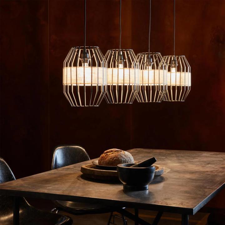 Image du produit Brilliant Slope E27 / PE4 / w/o bulbs Suspension, 4 flammes (E27)