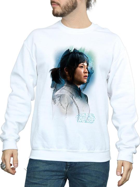 Actual product image Star Wars Mens The Last Jedi Rose Tico Brushed Sweatshirt (M)