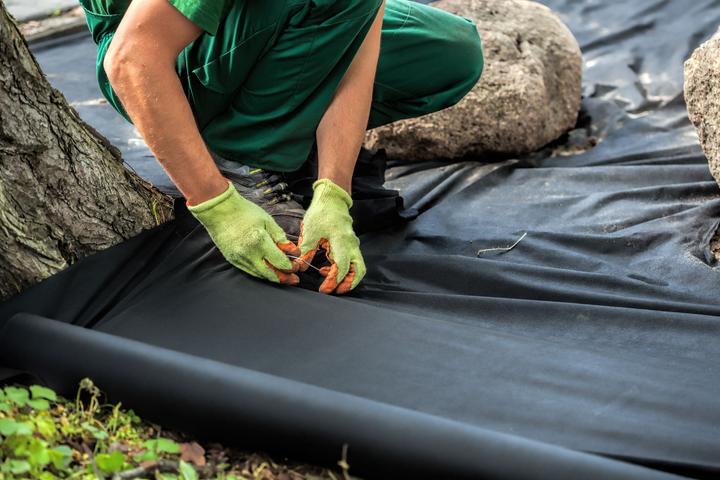 Immagine prodotto Aquagart 175m x 1m Unkrautvlies UV-Stabil mit 2 Oberflächen Gartenvlies Mulchvlies PES/PP