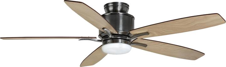 Actual product image Ceiling Fan Prima Nickel 132 cm with LED Lighting