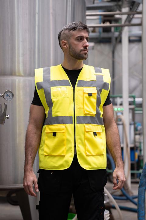 Produktbild Korntex Gefütterte Warnweste (6XL)
