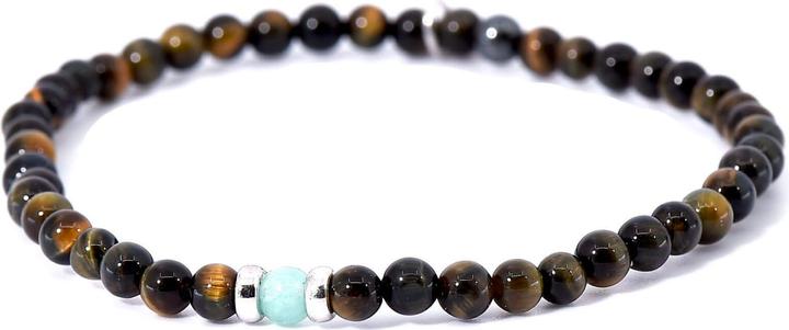Actual product image Balibay Suakan (20 cm, Hawk eye, 925 Sterling silver, Aquamarine, Gemstone)