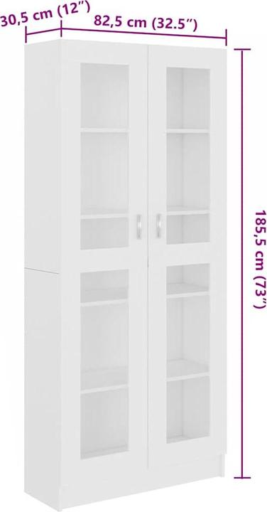 Immagine prodotto VidaXL Gizela (82,5 x 30,5 x 185,5 cm)