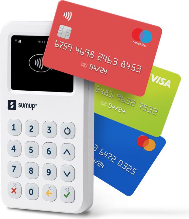 SumUp 3G + Wifi card reader