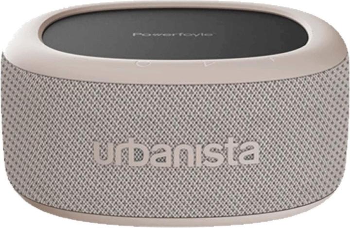 Image du produit Urbanista Malibu Desert Gray Enceinte portable Bluetooth avec panneau solaire (24 h, Panneau solaire)