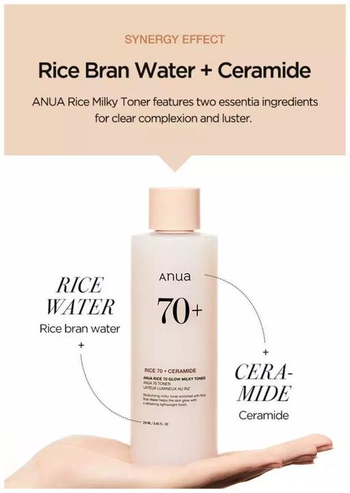 Produktbild Anua Rice 70 + Ceramide (Tonic, 250 ml)