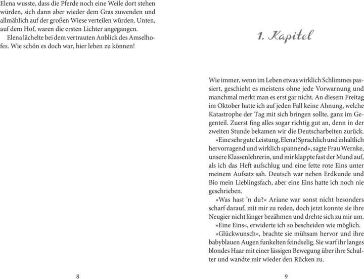 Immagine prodotto Elena Ein Leben für Pferde 1: Gegen alle Hindernisse (Tedesco, Nele Neuhaus, 2017)