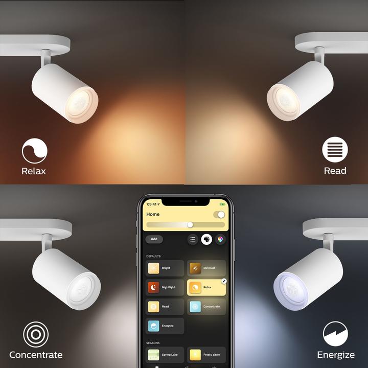 Produktbild Philips Hue Fugato Basis BT (1050 lm, GU10)