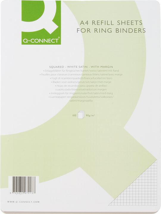 Actual product image Q-Connect Ring binder inserts