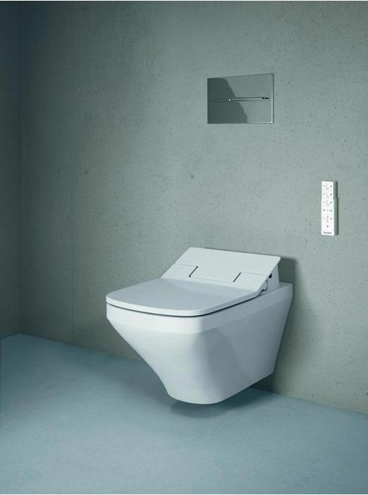 Produktbild Duravit Wand-WC DURASTYLE tief, 370x620mm, SensoWash weiss WG