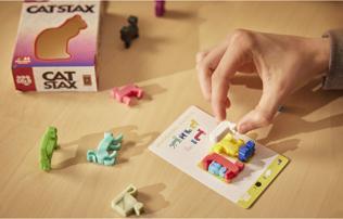 Actual product image 999Games 999 Games Cat Stax brain teaser
