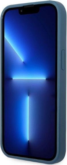 Produktbild Guess GUHCP13MP4TPB iPhone 13 6,1" niebieski/blue hardcase 4G Triangle Logo Cardslot (Apple iPhone 13)