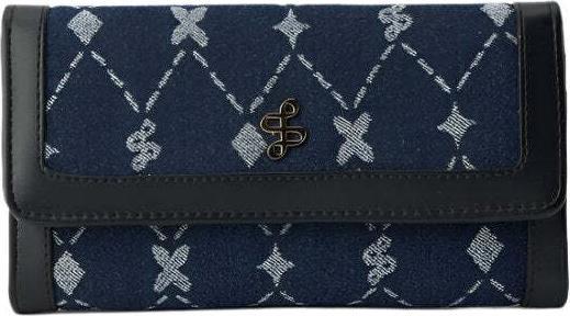 Produktbild Salsa Jeans Portemonnaie Denim Logo Jaquard Wallet