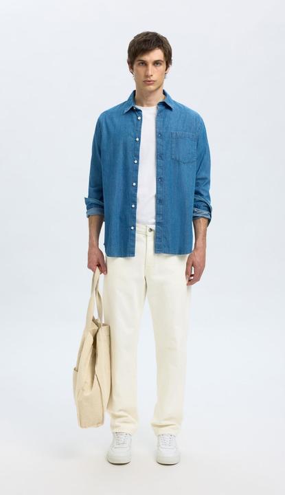 Produktbild Selected Homme Baumwollmix Straight Fit Jeans (W31/L32)