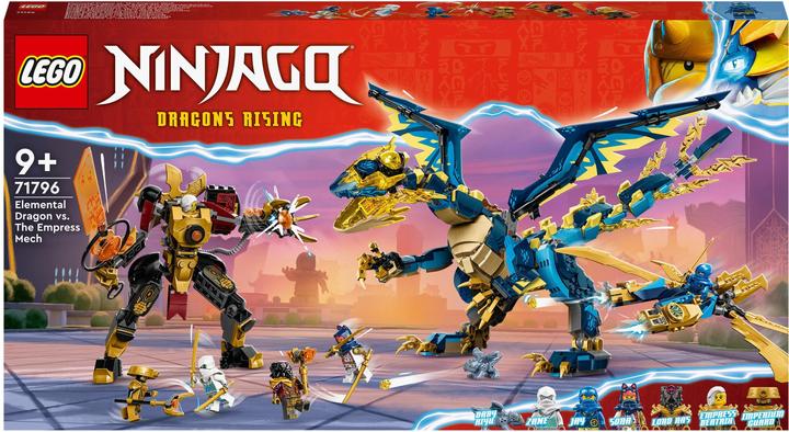 Produktbild LEGO Kaiserliches Mech-Duell gegen den Elementardrachen (71796, LEGO Ninjago)