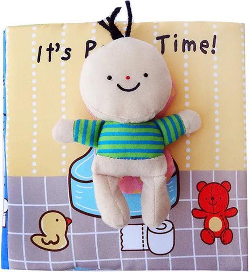 Activity Board Kleinkind Baby Tuch Buch Bad Töpfchen Baby Buch Spielzeug 0-3 Jahre alt Pädagogische Aktivität Buch