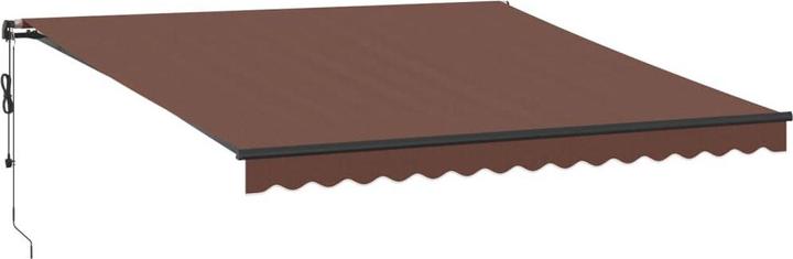 Immagine prodotto VidaXL Markise Gelenkarmmarkise Sonnenmarkise Automatisch Braun 400x350cm (4 m)