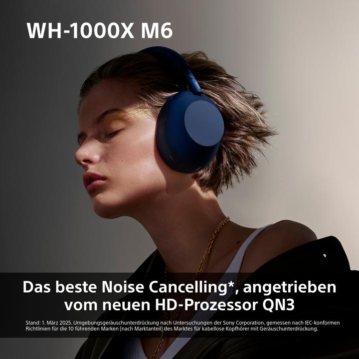 Productafbeelding Sony WH-1000XM6 (30 h, Draadloze, Bedraad)