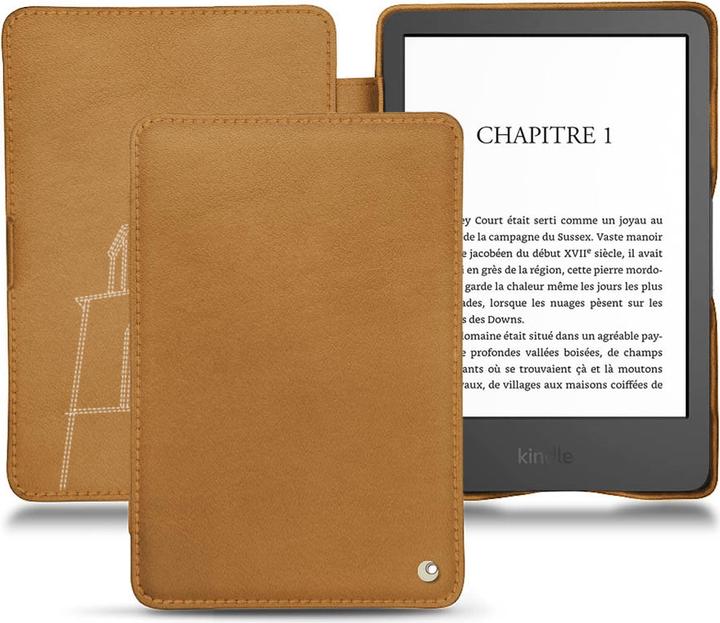 Actual product image Noreve Horizontal leather flap shell (Kindle)