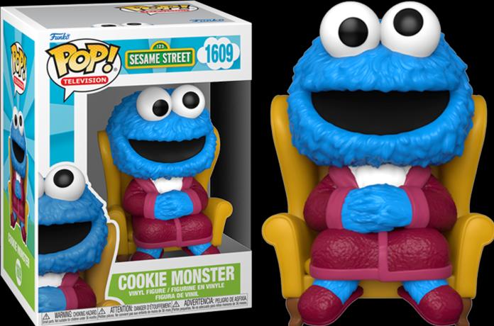 Actual product image Funko Sesame Street POP! TV Vinyl Figure Cookie Monster 9 cm