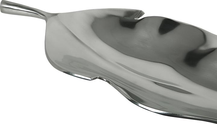 Image du produit Beliani Coque décorative aluminium argent feuille 50 cm AMRUS