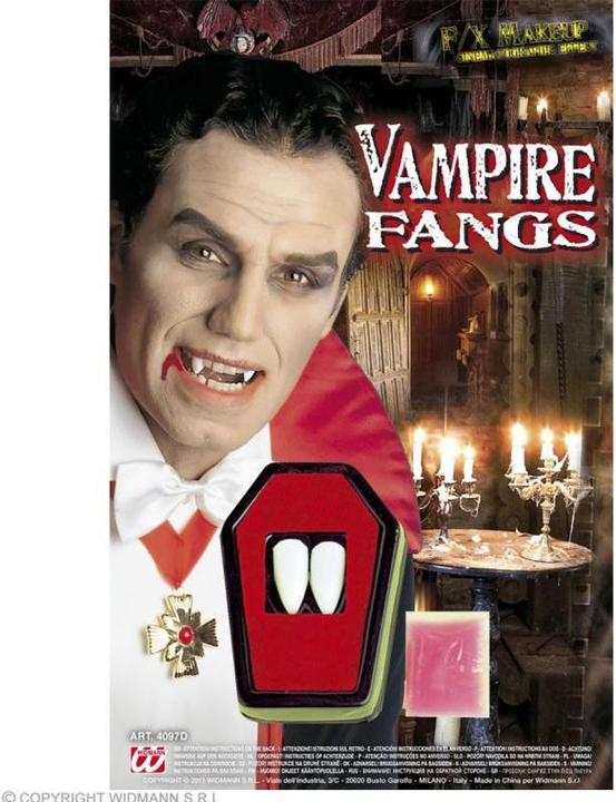 Produktbild Widmann Vampirzähne mit Haftcreme