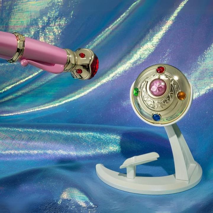 Actual product image Bandai Namco Sailor Moon Proplica Replica Transformation Brooch & Transformation Filler Set Brilliant Colour