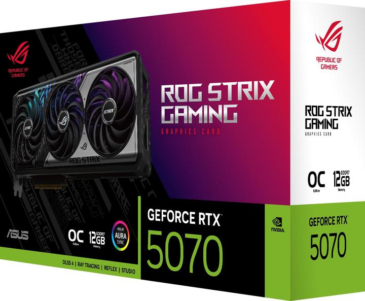 Produktbild ASUS ROG Strix GeForce RTX 5070 OC (12 GB)