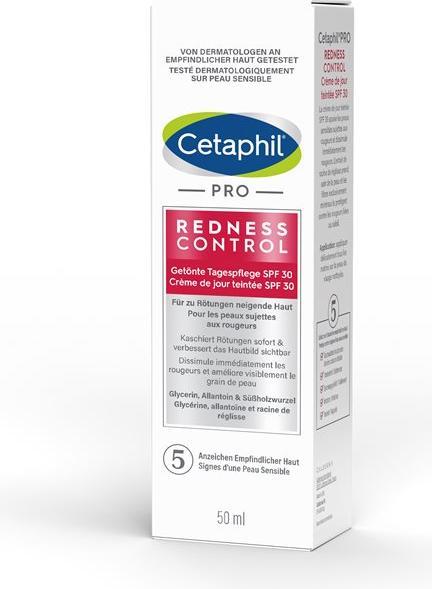 Cetaphil Pro Redness Control getönte Tagespflege LSF30 (50 ml, Getönte Tagescreme, SPF 30)