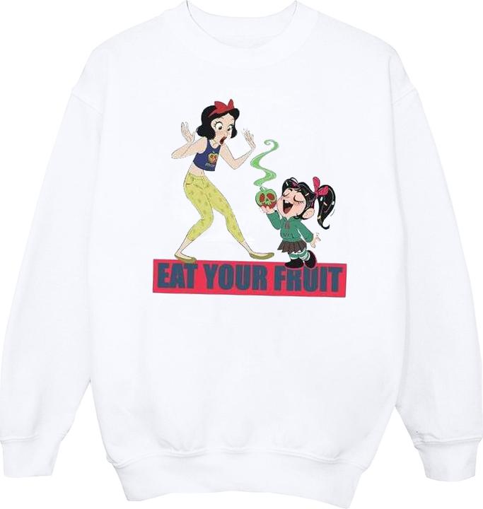 Actual product image Disney Womens/Ladies Wreck It Ralph Eat Your Fruit Sweatshirt (M)