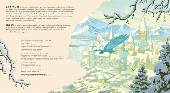 Produktbild Weihnachten in Hogwarts (Deutsch, Ziyi Gao, J.K. Rowling, 2024)