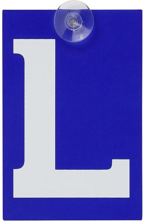 ProPlus L sign with suction cup