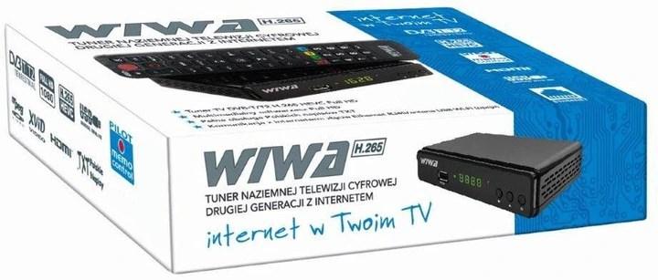 Image du produit Wiwa Esperanza EV104 TV set-top box Cable Black - H.265 - DVB-T (DVB-T, DVB-T2)