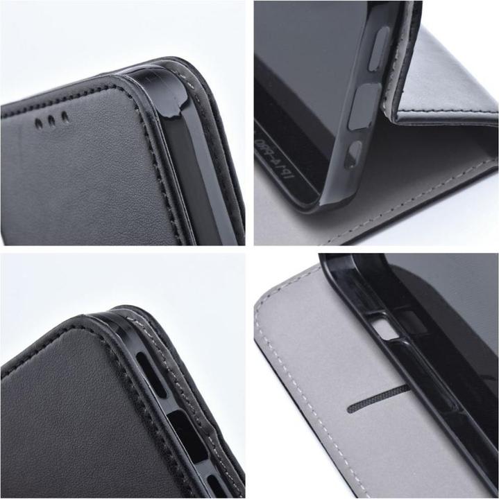 Actual product image OEM Book case SMART MAGNETO Book case for XIAOMI Redmi Note 12 5G black (Xiaomi Redmi Note 12 5G)