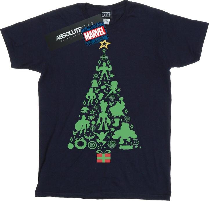 Produktbild Avengers Christmas Tree TShirt (L)