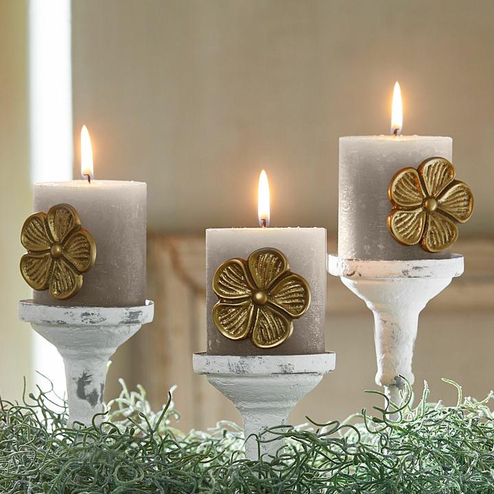 Actual product image Loberon Decorative pin set of 3 Olevir antique gold (3 pcs.)