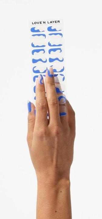 Actual product image Love'n Layer - Abstraction London Blue (Colour paint)