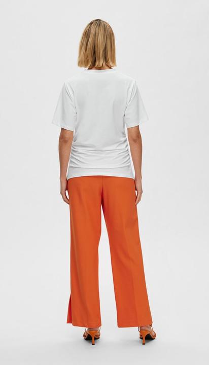 Actual product image Selected Femme Ruched T-Shirt (XS)