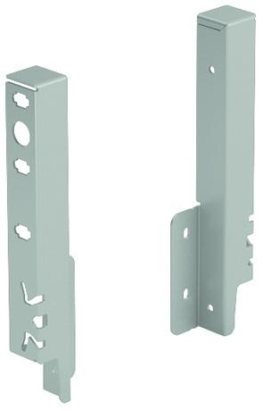 Produktbild Hettich Rückwandverbinder-Set ArciTech, silber (1 Stk.)