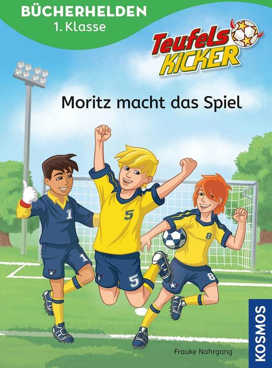 Image du produit Kosmos Teufelskicker, Bücherhelden 1. Klasse, Moritz macht das Spiel (Allemand, Michael Boehm, Frauke Nahrgang., 2024)