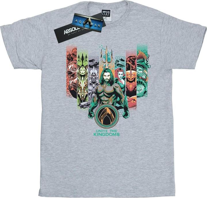 Immagine prodotto Aquaman Unite The Kingdoms Maglietta Ragazzi (152, 158)