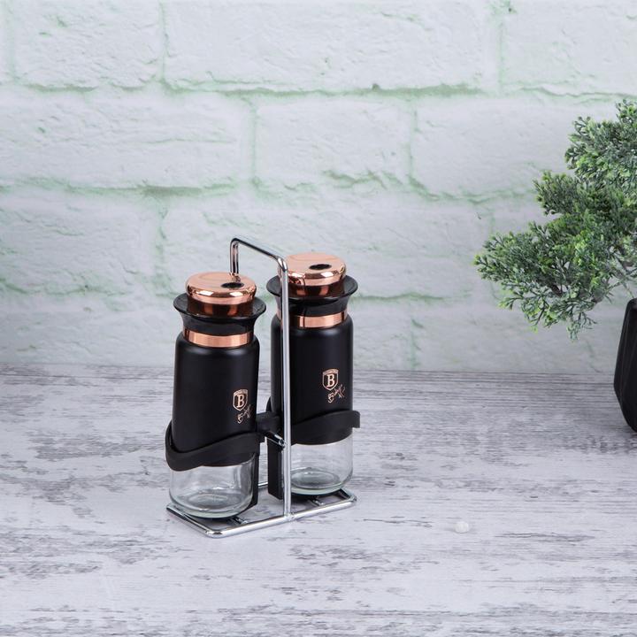 Productafbeelding BerlingerHaus Salz- und Pfefferstreuer-Set Black Rose Collection (Peper, Zout)
