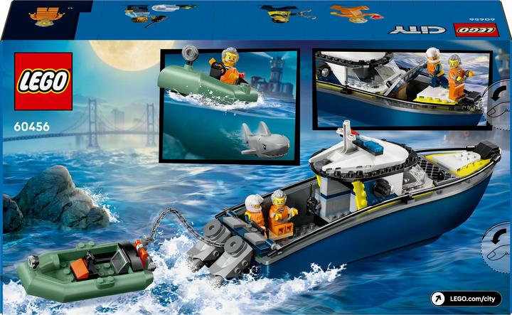 Immagine prodotto LEGO Verfolgungsjagd im Polizeiboot (60456, LEGO City)