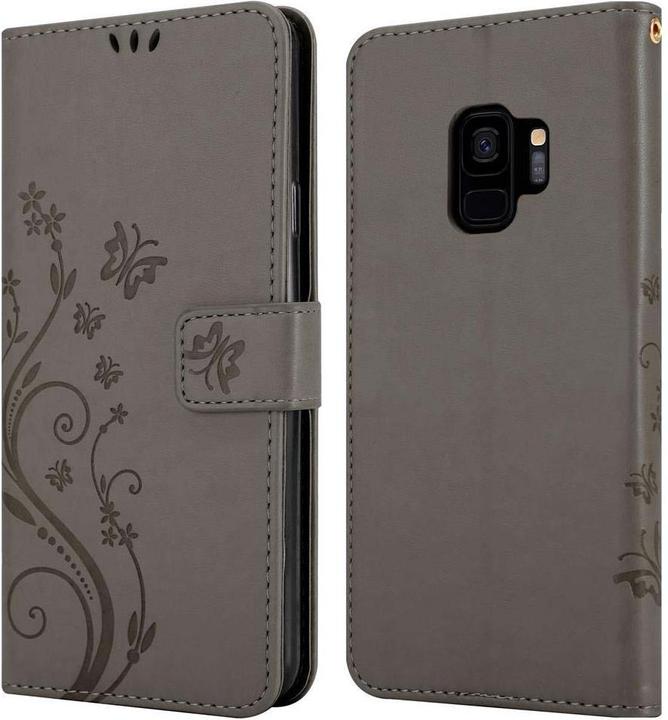 Actual product image Cadorabo Flower Book Cover (Samsung Galaxy S9)