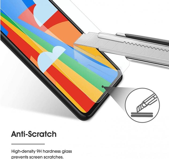 Actual product image Screenguard Panzerglas (1 Piece, Google Pixel 5)