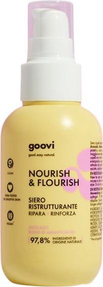Actual product image Goovi NOURISH & FLOURISH Haarserum restrukturierend 100 ml (100 ml)