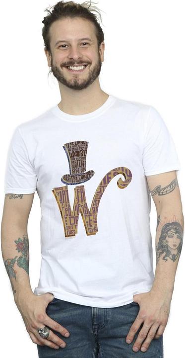 Image du produit Willy Wonka & the Chocolate Factory - T-shirt W LOGO HAT - Homme (4XL)