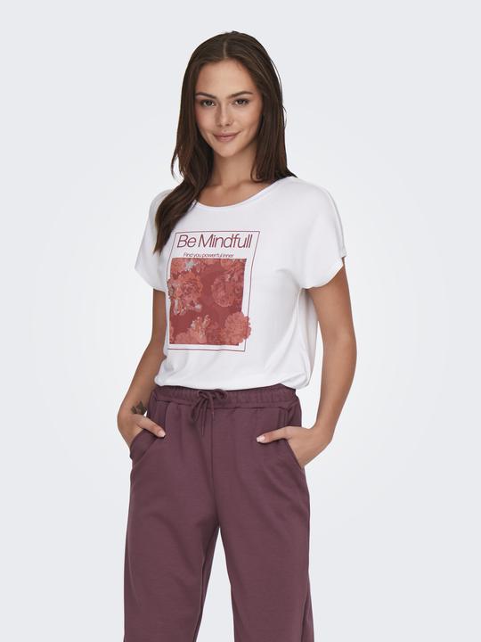 Immagine prodotto Only Play T-shirt loose fit con scollo rotondo e maniche a pipistrello (M)